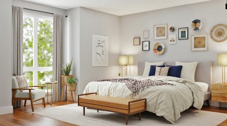 Mała sypialnia w stylu rustykalnym – jak dobrać dekoracje?